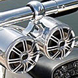 Speakers for wakeboard towers
