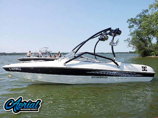 Sales in custom towerfed up samson sports wakeboarding boat very solid