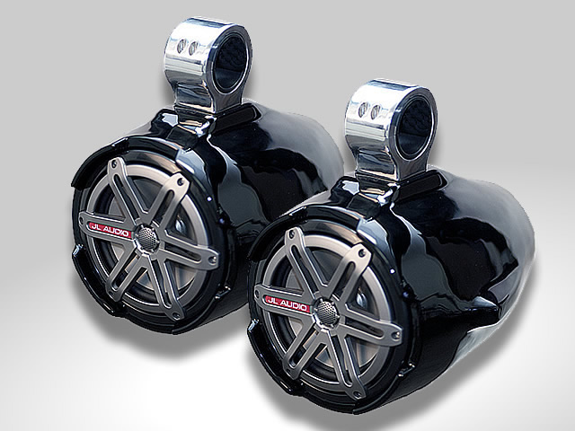 Thumbnail photo of speakers that fit a wakeboard tower