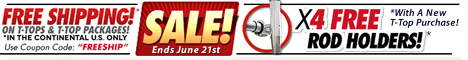 Get 4 Free Rod Holder Plus Free Shipping